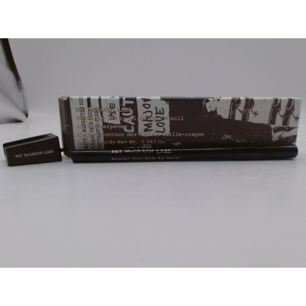 Pat McGrath Labs-Perma Gel Ultra Glide Eye Pencil w/ Sharpener,Xtreme Black,BNIB